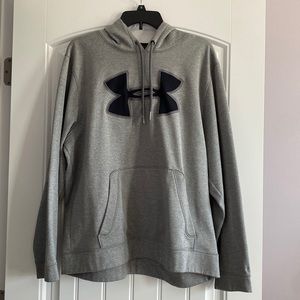 Gray Under Armour hoodie